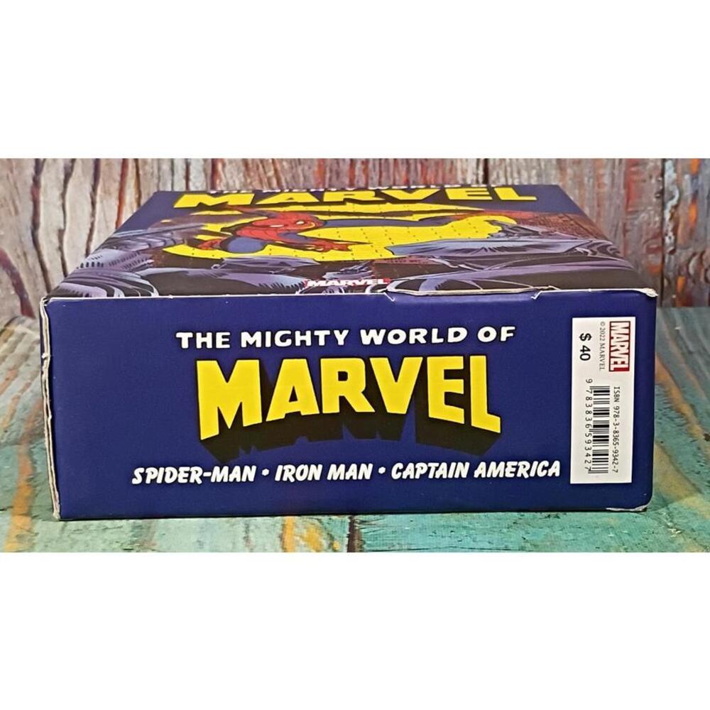 Mighty World of Marvel Box Set Spider-Man Iron Man Captain America & Avengers - Picture 6 of 13